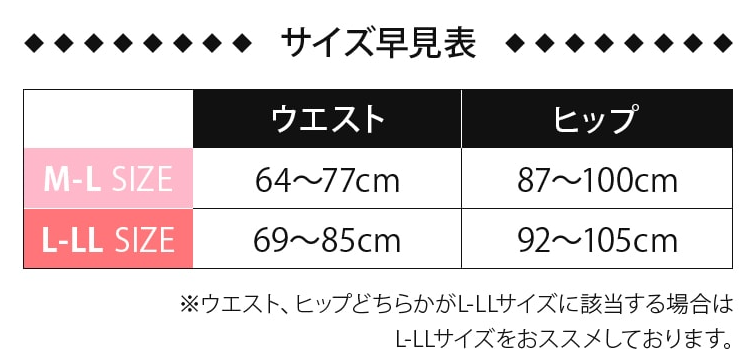 フラミンゴレギンスサイズ表