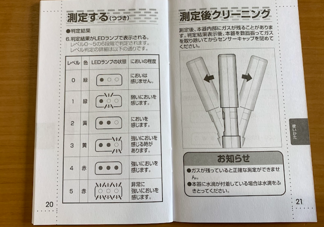 TANITAの口臭チェッカー