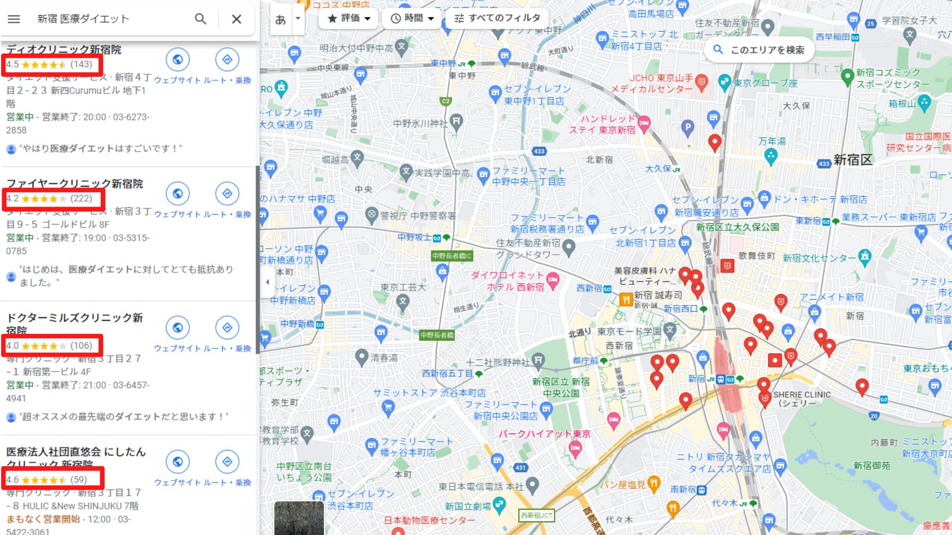 新宿　医療ダイエット 